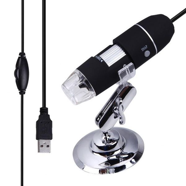 

1080p 8 led microscope camera 1000x/1600x digital usb magnifier qjy99