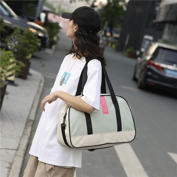 

ability to high casual fashion zipper outdoors duffle weekend carry on luggage tote sac travel bag db60tt hewr