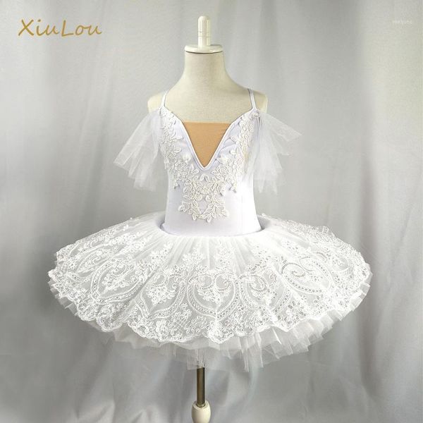 

white swan professional ballet tutu child kids girls ballerina costume contemporary party dance costumes ballet tutu child adult1, Black;red