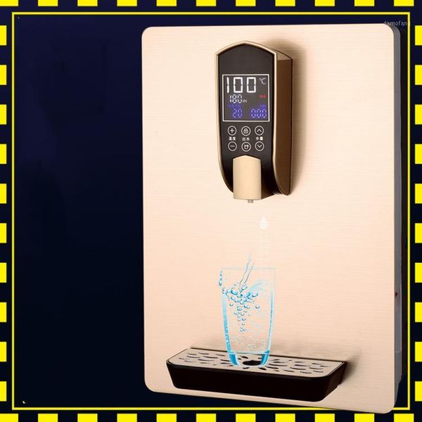 

quick-heat touch type pipeline electric water dispenser direct drinking water cooling heating machine with child lock wall hang1