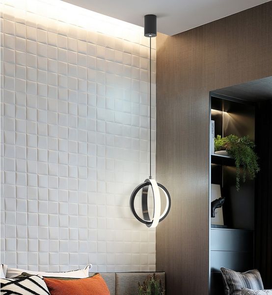 

nordic simple chandelier lighting bedroom single head pendant lights restaurant bedroom guest room led pendant lamps