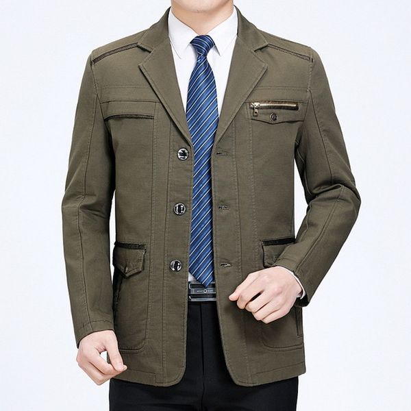 

2020 luxury fall men cargo new blazers brand fashion thin suit, White;black