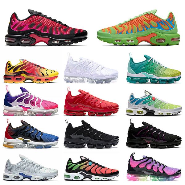 

tn plus running shoes big size us 13 tns moc tennis trainers all black white off sports sneakers eur 36-47