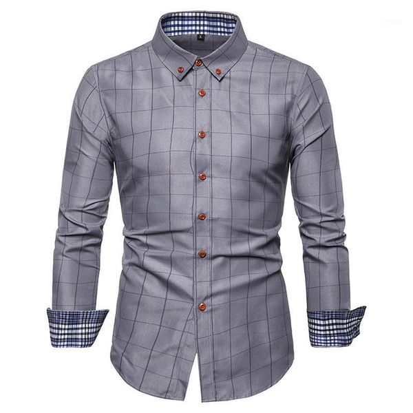 

plaid shirts men 2020 new fashion cotton long sleeved summer casual men shirt camisa masculina mens dress shirts1, White;black
