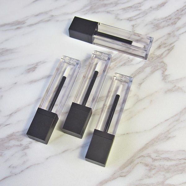 

storage bottles & jars 15/30/50pcs fashion 7ml empty lipgloss tubes make up lip batom lipstick labiales travel homemade bottle case beauty t