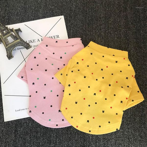 

pet dog clothes summer clothing for small medium dog vest shirt cotton puppy pet clothes for dogs pets clothing chihuahua tshirt1