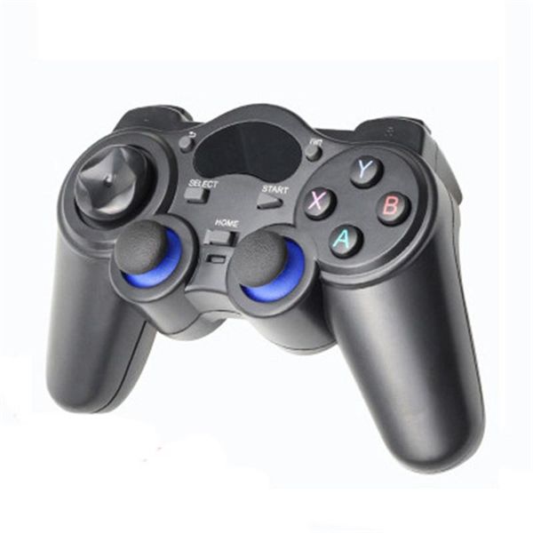 

wireless bluetooth 3.0 game controller for android smartphone tablet pc with tv box holder t3+ remote gamepad