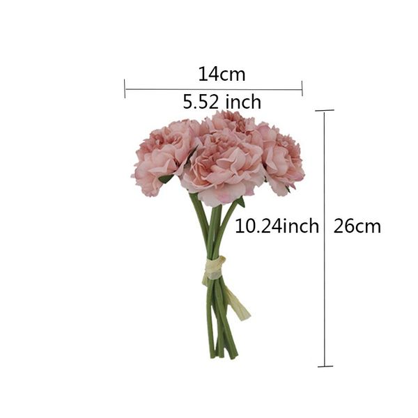 

розовые шелковые гортензии искусственные цветы искусственные цветы свадебные цветы для невесты руки шелковый цветущий пион поддельные цветы