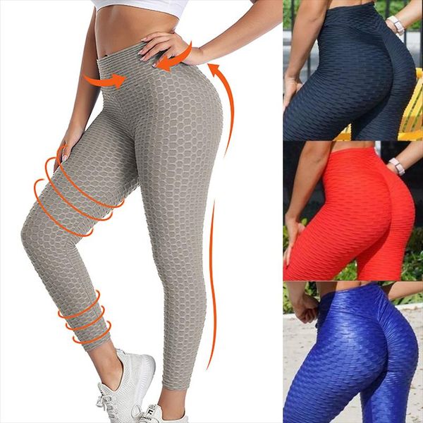 

women fitness female leggings polyester ankle length breathable pants leggins standard fold push up legging drop shipping, Black