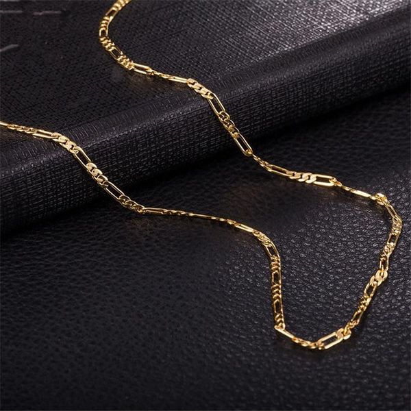 

fashion men gift 18k gold plated 4 mm copper chains necklace, Silver