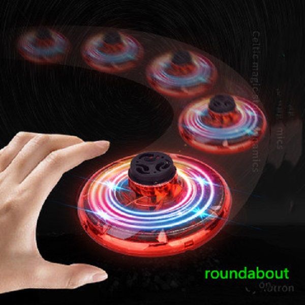 

route fingertips toy creative decompression maneuver interactive flying top