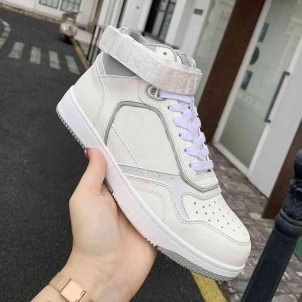 

men women sneaker casual shoes leather bee embroidery stripes shoe walking sports trainers with box, Black;red