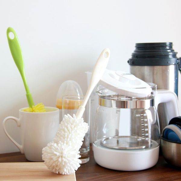 

kitchen simple long handle sponge cup brush bottle brush cup cleaning brush kettle cleaning kitchen simple h jllifb