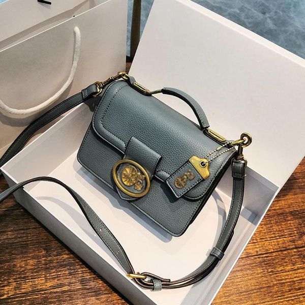 

women carriage buckle handbag 2020new dionysian bag fashion small square bag lady leather shoulder