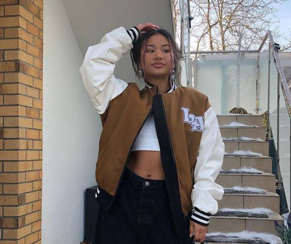 

men's jackets american street coffee baseball suit men's and women's vintage gender pilot short jacket, Black;brown