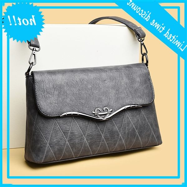 

simple diamond rooster pattern clamshell shoulder bag quality leather small bakers women classic black crossbody cups