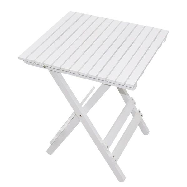 

wooden side table wooden folding table size 45.7cm x 42.5cm x 54cm, easy to use after unfolding & the thickness is only 8cm