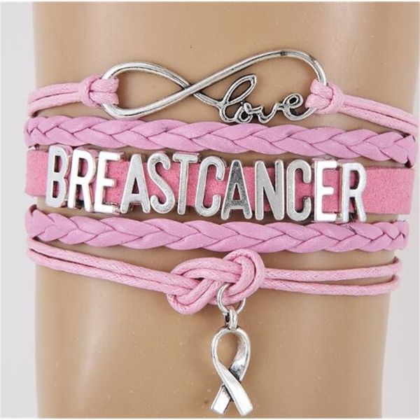 

gift breast medical cancer bracelets awareness & bangles