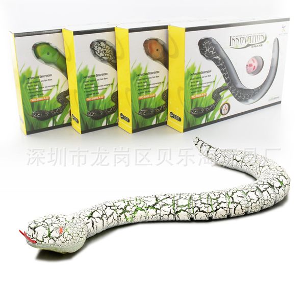 

spoof toys 2.4g rc snake 38cm simulated rattlesnake toys selling remote control snake gift of the friend