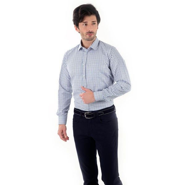 

buratti male long-sleeve shirt 1941001, White;black