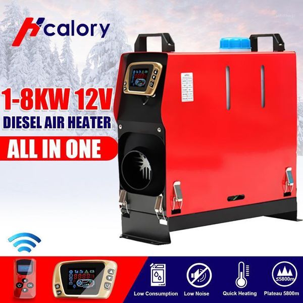 

all in one diesel air heater 12v 8kw car air conditioner digital lcd monitor remote control car heater defrost diesel1