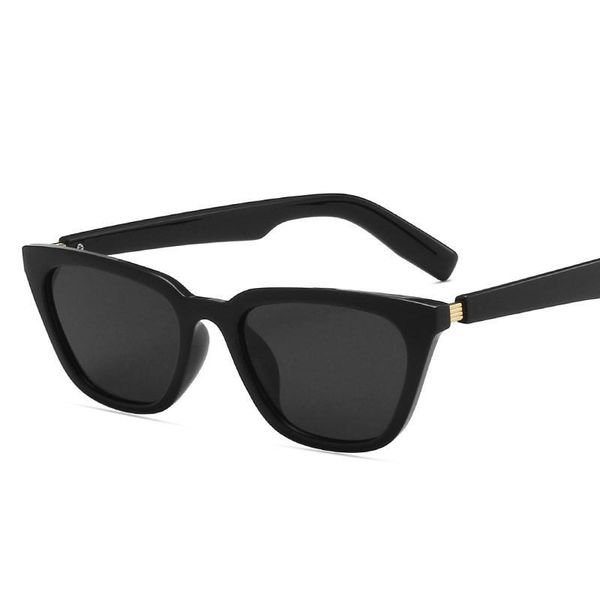 

2021 new fashion sunglasses for women retro small frame cat's eye sun glasses new eyeglasses sunglasses, White;black