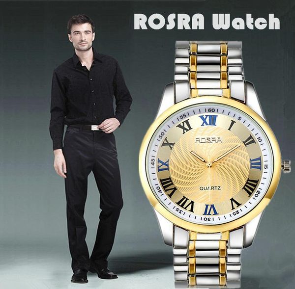 

casual men watches silver gold stainless steel band quartz watch men wristwatch relogio masculino horloge mannen montres homme sqcuvt