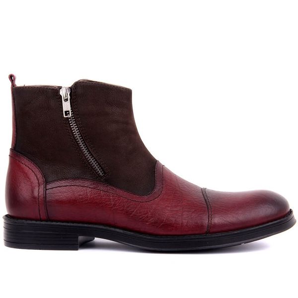 

leather boots for man 5m8r, Black