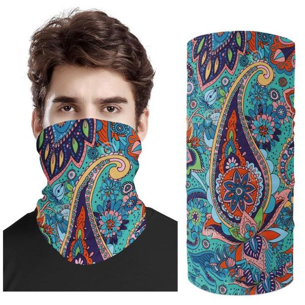

scarves oem1pc dropship breathable polyester fabric bandana print wholesale custom 3d tubular uv scarf face balaclava, Blue;gray