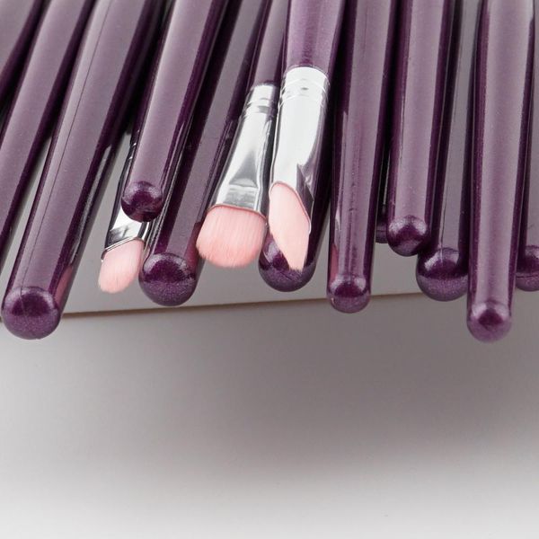 

20 шт. кисти для макияжа роскошные наборы глазные тень фонд порошковая подводка для глаз ресниц для губ макияж кисти косметические инструмен