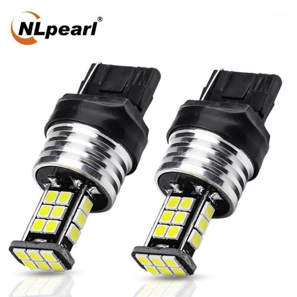 

nlpearl 2x car signal lamp 7440 w21/5w led car backup lights 3030smd t20 led 7443 w21w w21 5w reversing light white amber red1