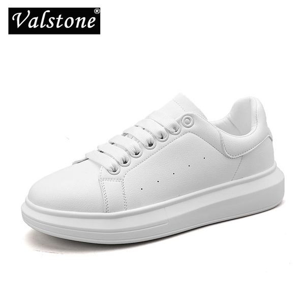 

valstone spring classic men shoes fashion casual flats sneakers for male outdoor non-slip women shoes white black new arrivals, Red;white