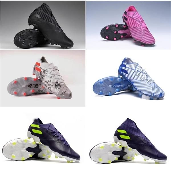 

comfortable mens soccer cleats nemeziz 19.1 fg soccer shoes cleats messi football boots scarpe da calcio
