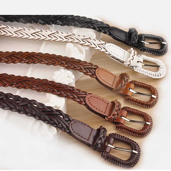 

korean new leisure anti allergy fashion with skirt decoration white belt and thin, Black;brown