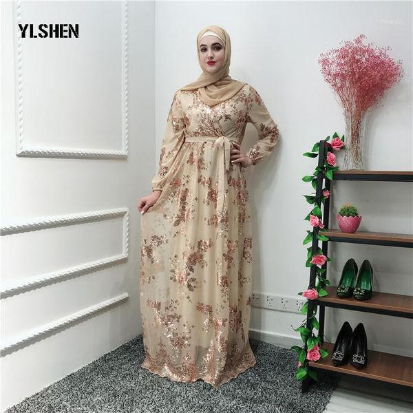 

luxury muslim ramadan dress abaya dubai lace embroidery bronzing double dresses cardigan robe gown jubah middle east eid islamic1, Red