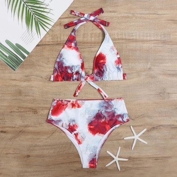 

women bikini set swimwear push up swimsuit solid bottom print brazilian biquini 2021 bathing suit swim wear beach, White;black