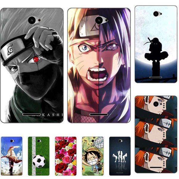 

naruto tpu cover, sony xperia e4 e2104 e2105 e2114 e2115 e2124 cartoon soft silicone cover