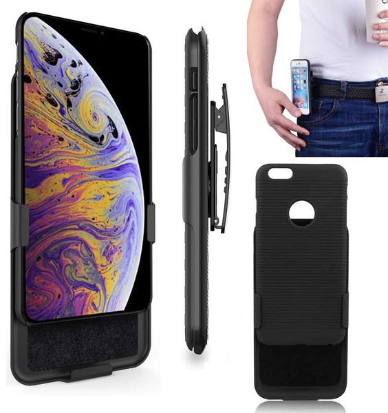 

running sport waist belt clip slide cover shell kickstand phone holder case for iphone 11 pro 2019 xs max xr x 8 7 6 plus 5s