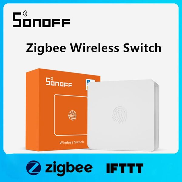 

smart automation modules sonoff snzb-01 - zigbee wireless switch two way control light home works with ewelink app bridge