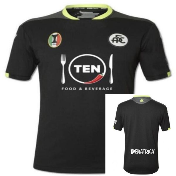 

new 2020 2021 spezia calcio football jersey a. galabinov e. gyasi ricci lucio gaeta verde little eagles 20 21 men's football shirt uomi, Black;yellow