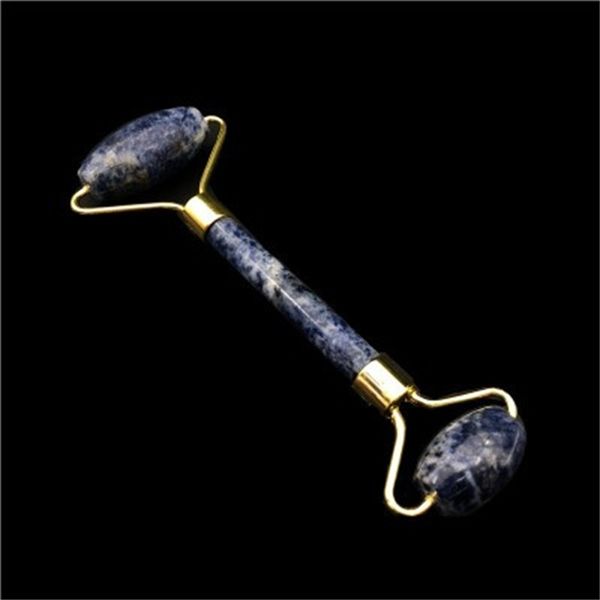 

portable jade massage roller with 2 head natural stone beauty massage stick multi color womens healthcare accessories 16kj e1