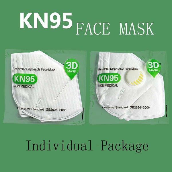 

factory outlet k95 mask fashion face masks with breathing valve manufacturer spot dustproof and haze 5-layer protective mask with valve