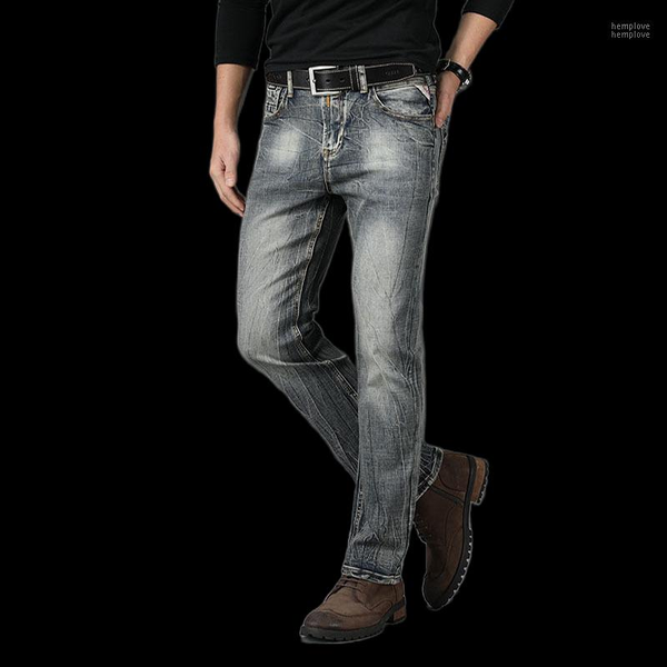 

bellbottom jeans 2020 mens vintage blue flare jeans men business casual boot cut for men stretch slim flared bootcut1