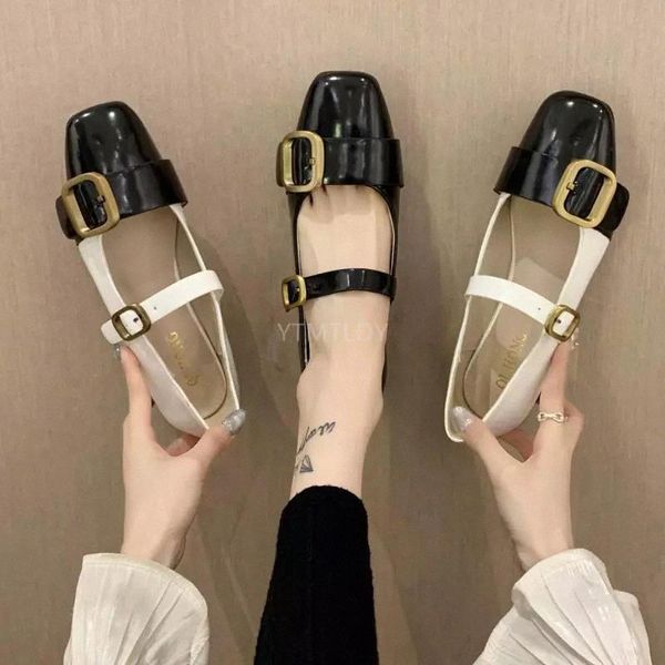 

pu leather fashion women shoes summer casual belt buckle sneaker square toe zapatos de mujer plataforma woman shoes luxury #li9a
