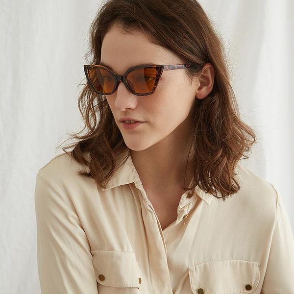 

sunglasses luxury cat brand women 2021 vintage eye sun glasses shade for good quality retro goggles medium, White;black