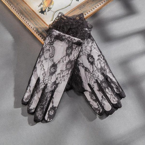 

white black bridal gloves lace finger short guantes wedding gloves accessories wrist length wedding finger gloves h sqcwvx