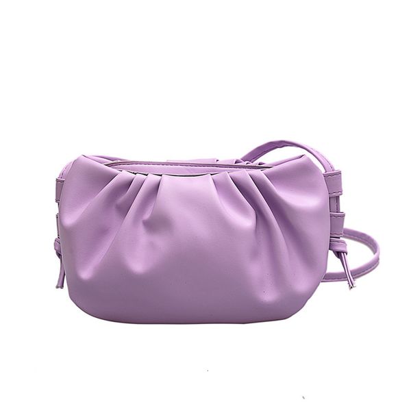 

hbp non-brand cloud bag korean version 2020 new versatile pu bag trend candy color one shoulder cross carrying dumpling bag sport.0018 3y7p