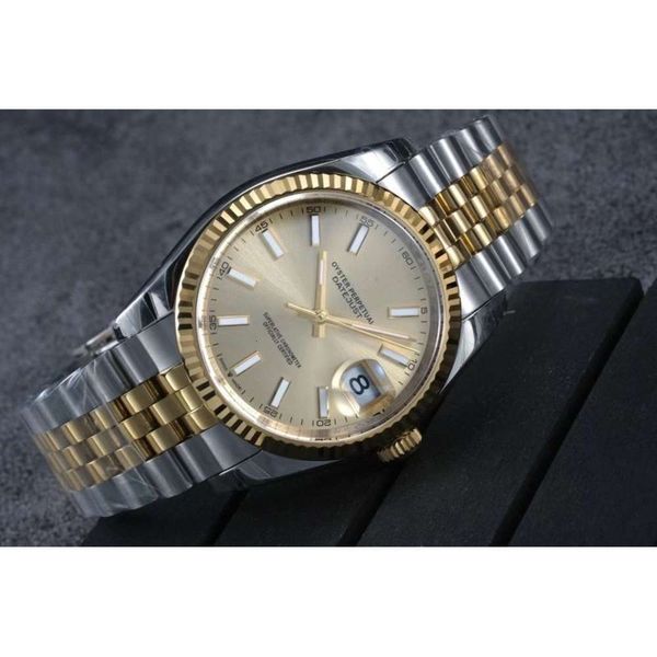 

mechanical automatic watch men's, Slivery;brown