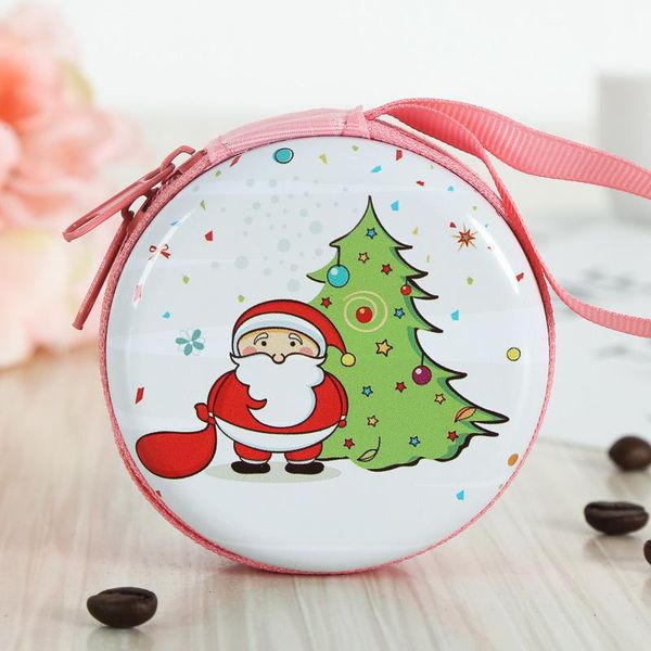 

рождественский стиль олово ящик рождественские украшения серии подарок упаковка ручной работы конфеты рождественские подарочные коробки коше