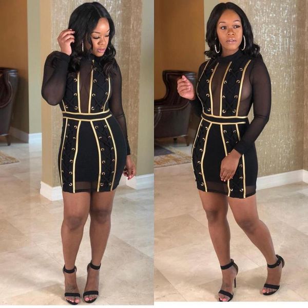 

casual dresses vavcy 2021 summer front drawstring bandage dress mini, Black;gray